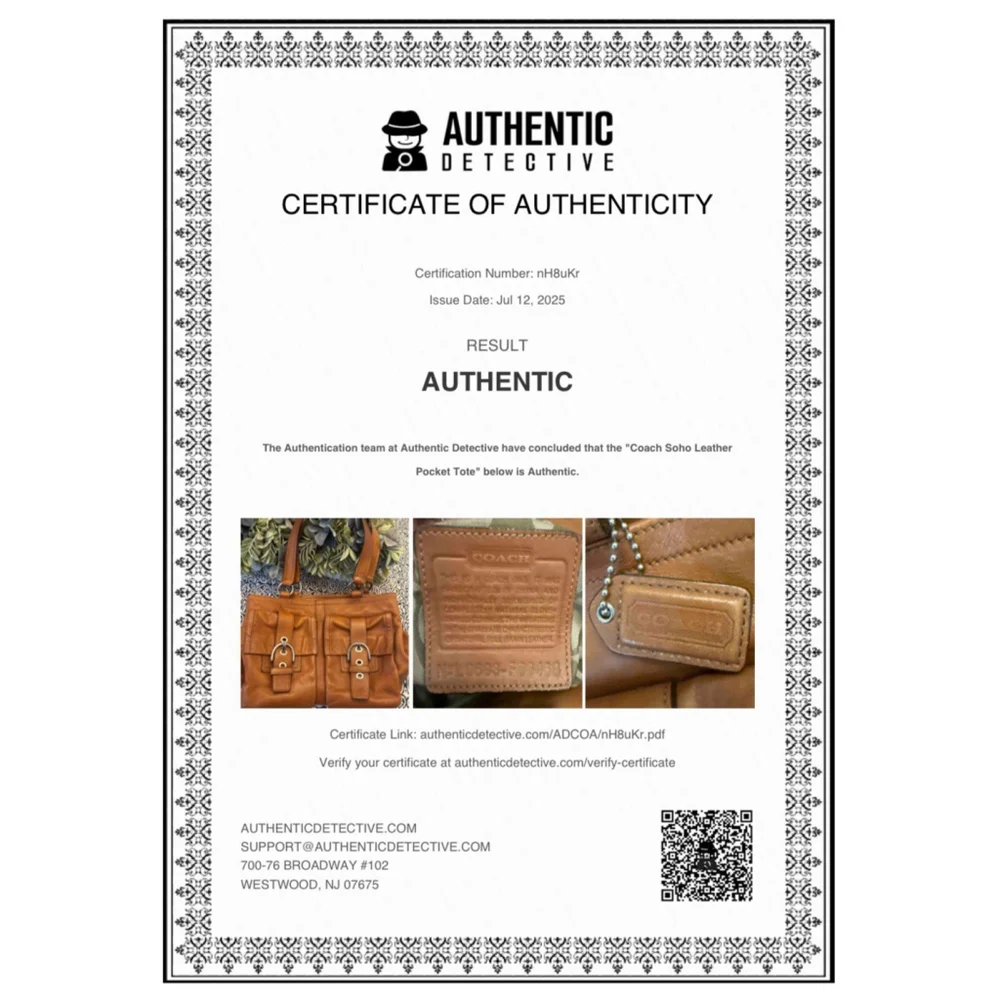 Active Seller!!Coach Soho Y2K Brandy Leather Purse Shoulder Bag Retro - Picture 2 of 14